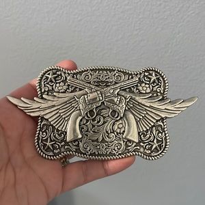 Guns and Wings Miranda Lambert belt buckle NWT